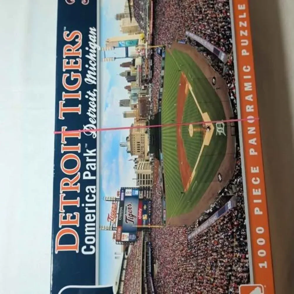 MasterPieces Detroit Tigers Comerica Park 1000 Piece Panoramic Puzzle - Picture 5 of 5